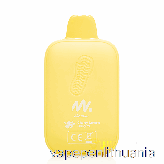 Metaku Moonwalk 9000 Vienkartinis Vyšnių Citrinų Vape Skystis